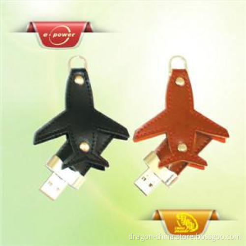 E-Power Custom Logo Leather USB Flash Drives U800